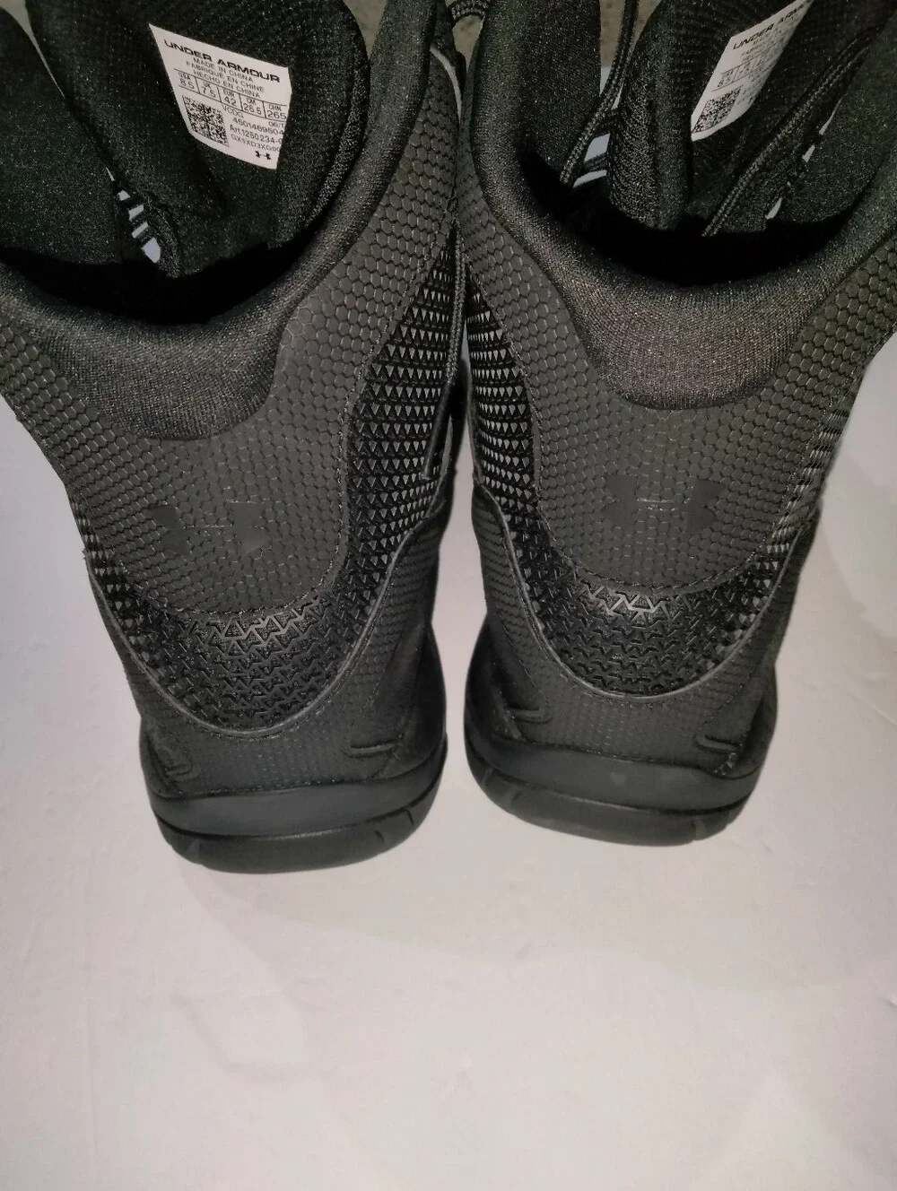 Under Armour (Sz 8.5) Men's Black Sustainable Valsetz Tactical Boots (Like NEW)